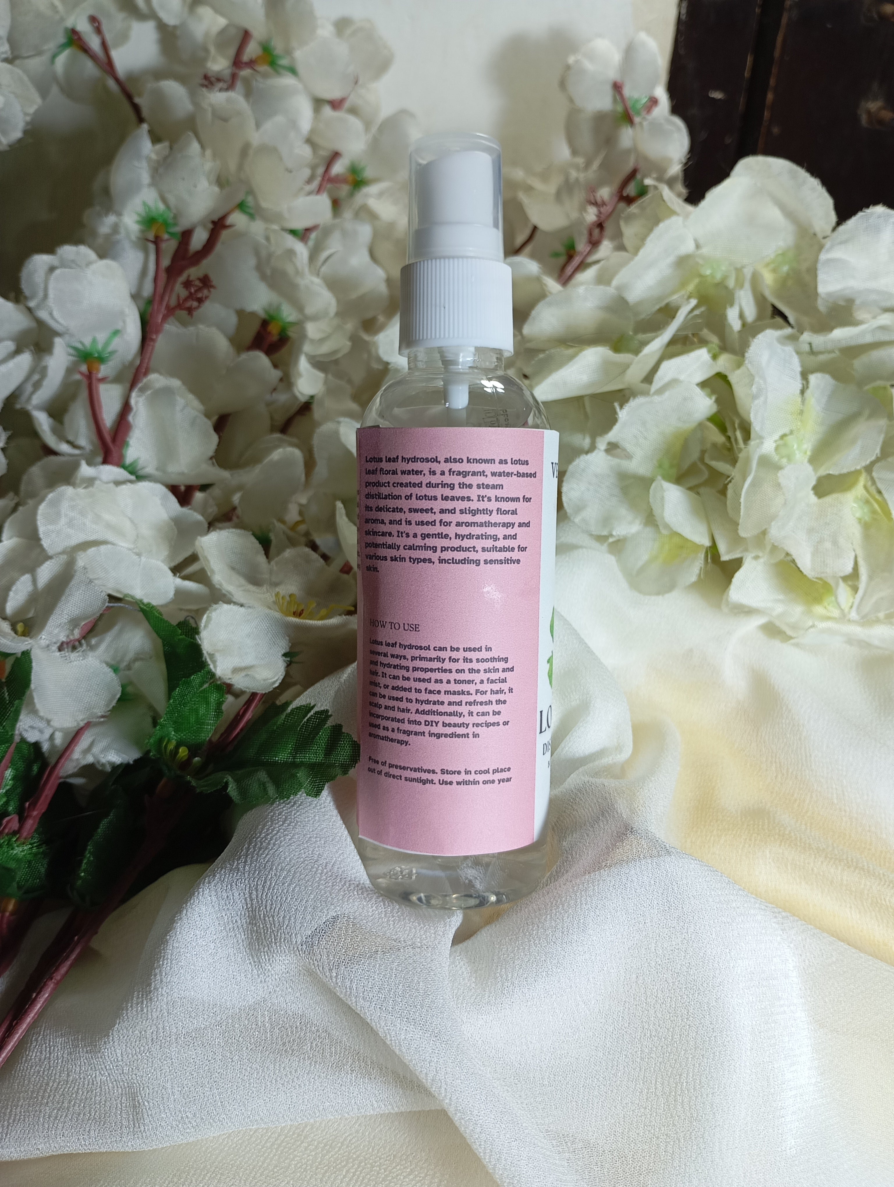 Lotus Petals Distilled Hydrosol