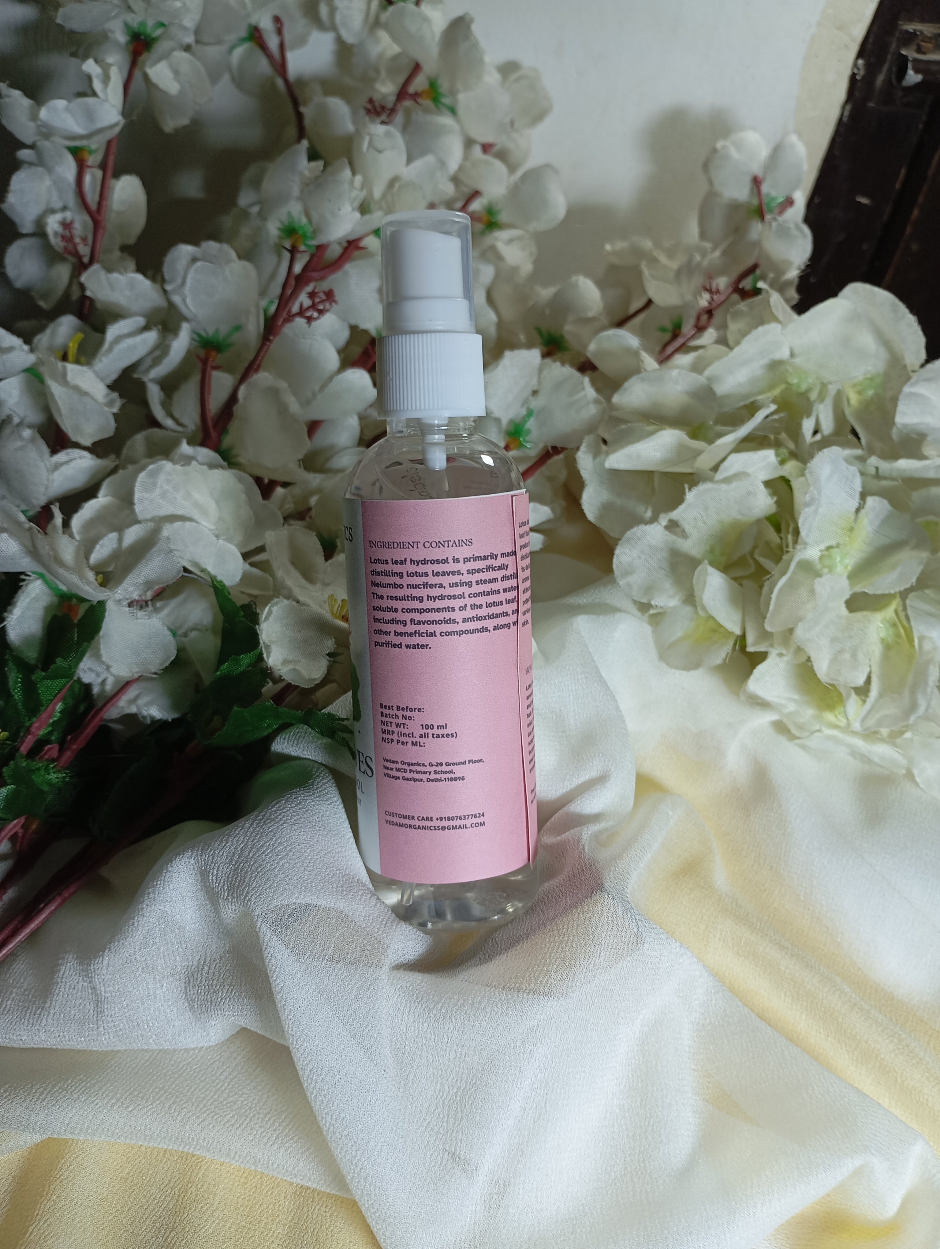 Lotus Petals Distilled Hydrosol
